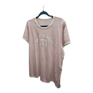 Torrid Pink Ballet Academy Short Sleeve Tee